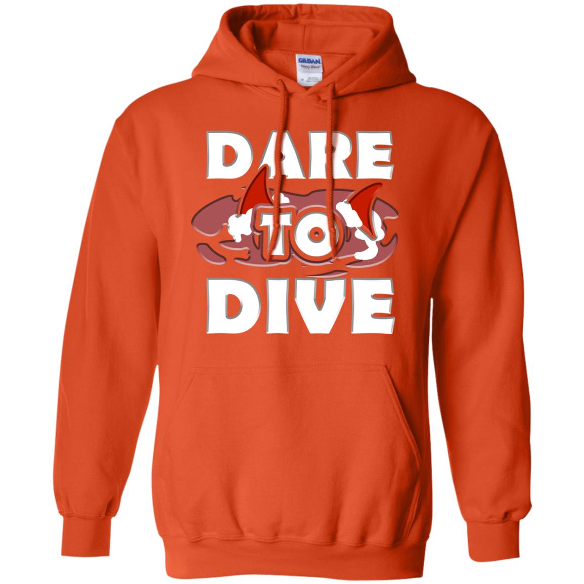 Every Day Of Dare To Dive Shark T-shirt 2018 Orange