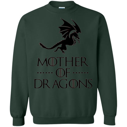 Throne Dragon T-shirt Mother Of Dragons Game Forest Green
