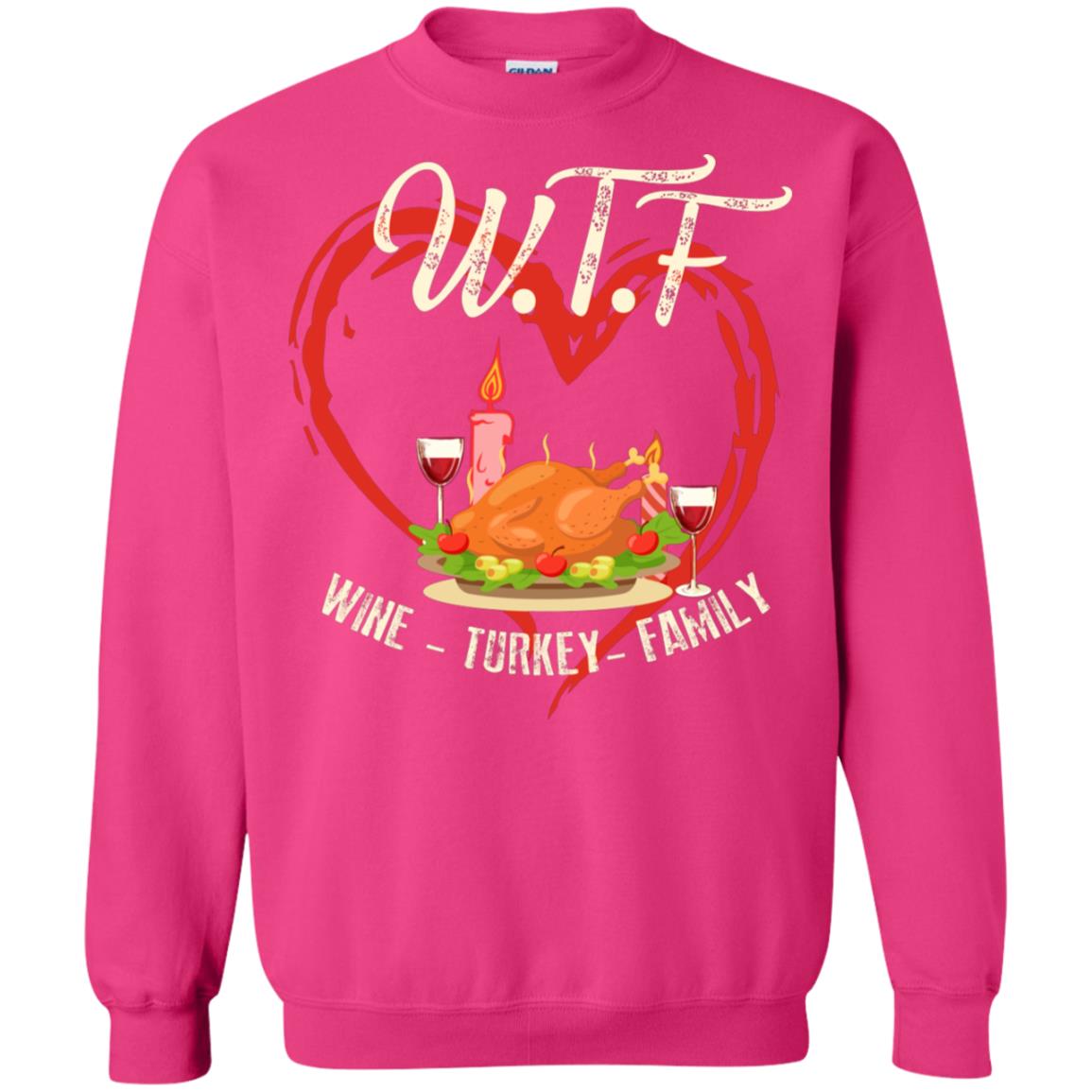 Turkey Wine Family Thanksgiving Drinking Gift Shirt For Family Heliconia