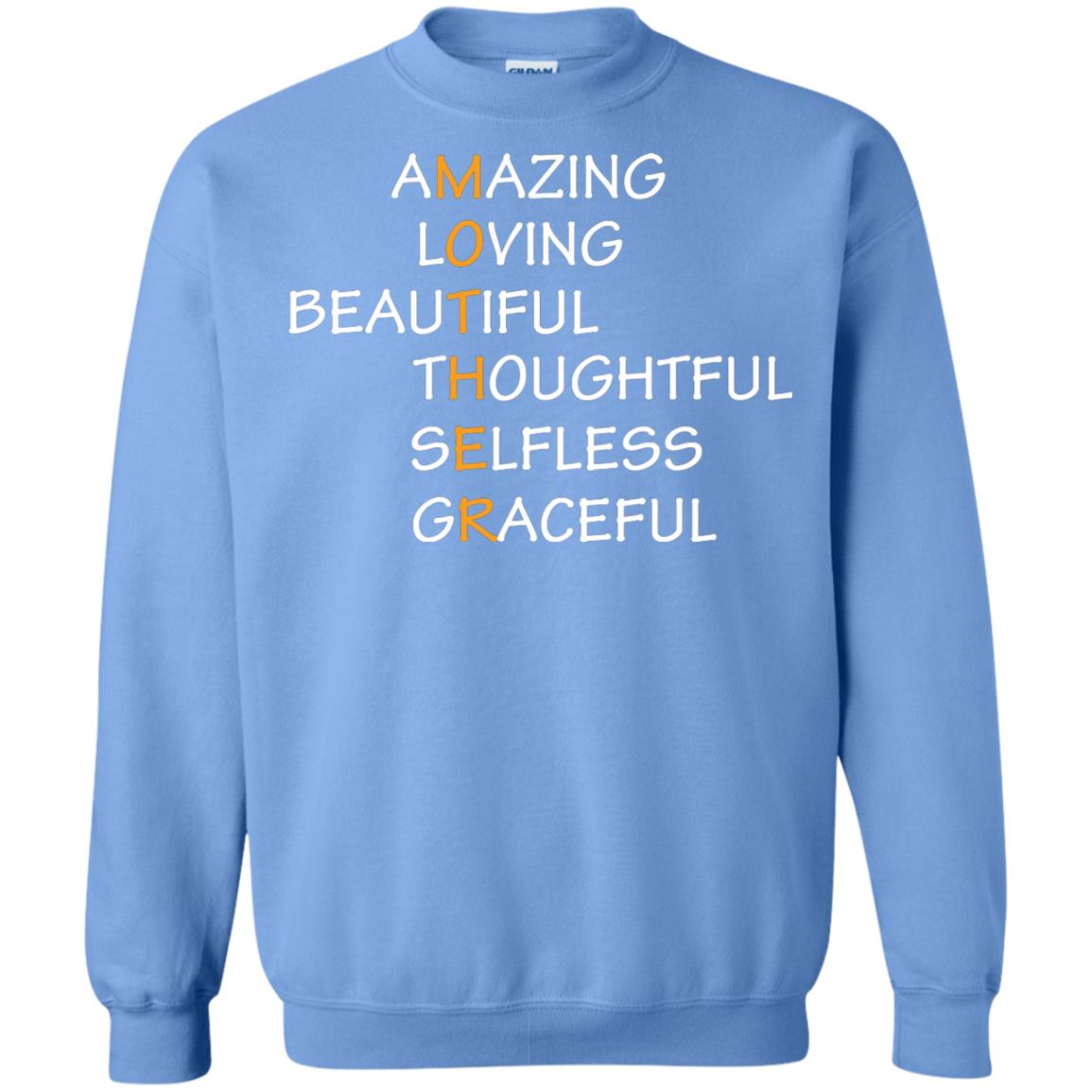 Amazing Loving Beautiful Thoughtful Selfless Graceful Mother Carolina Blue