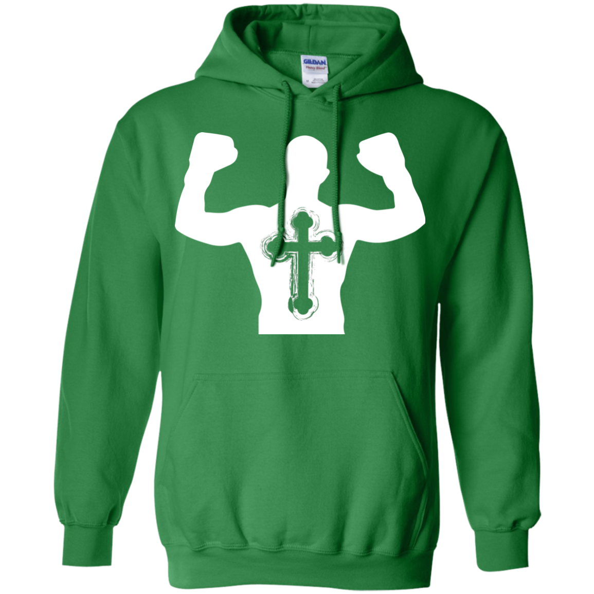 Christian Gym Exercise Workout T-shirt Irish Green