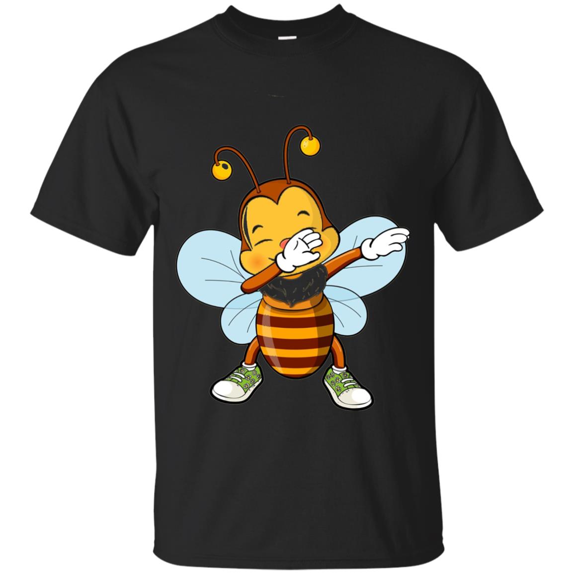 Dabbing Bee Dab Dancing Beekeeping Bee Lover T-shirt Black