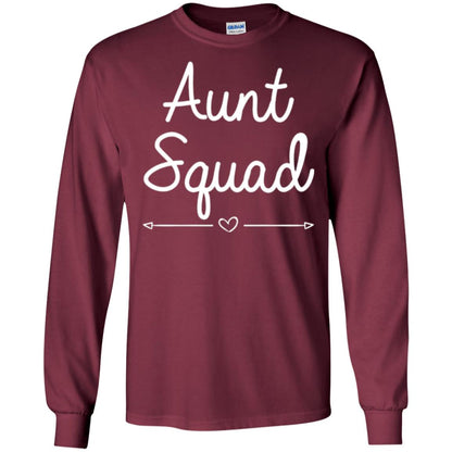 Aunt T-shirt Squad Maroon
