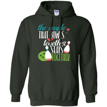 Bowler Shirt The Couple That Bowls Together Stay Together Forest Green