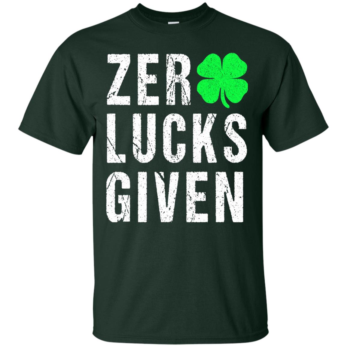 Shamrock Irish Funny Saint Patrick_s Day T-shirt Forest