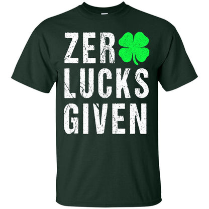 Shamrock Irish Funny Saint Patrick_s Day T-shirt Forest