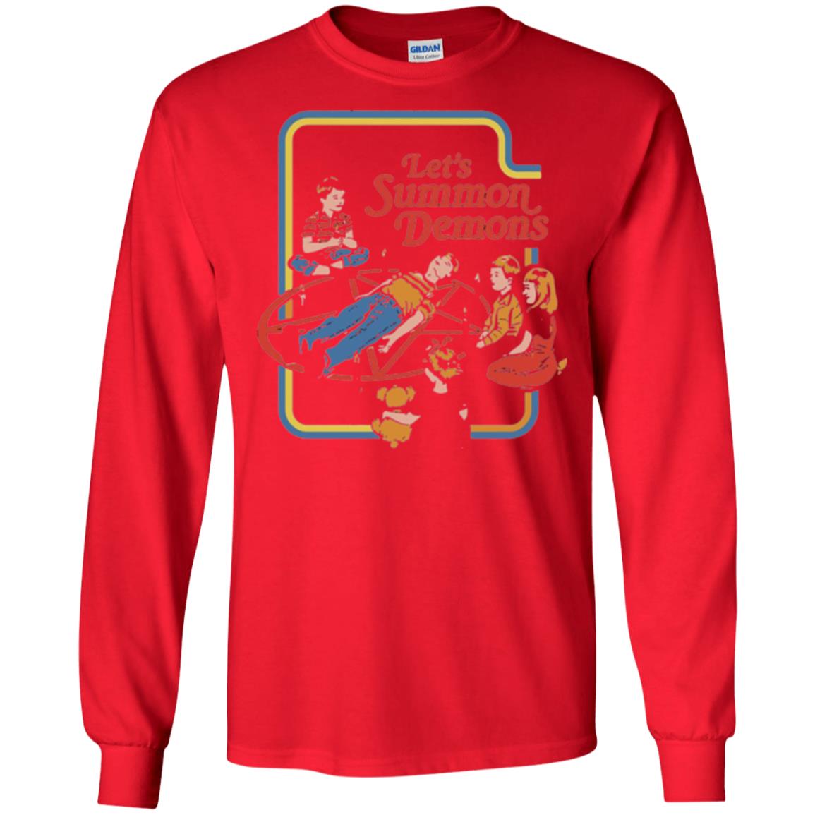 Let_s Summon Demons T-shirt Red