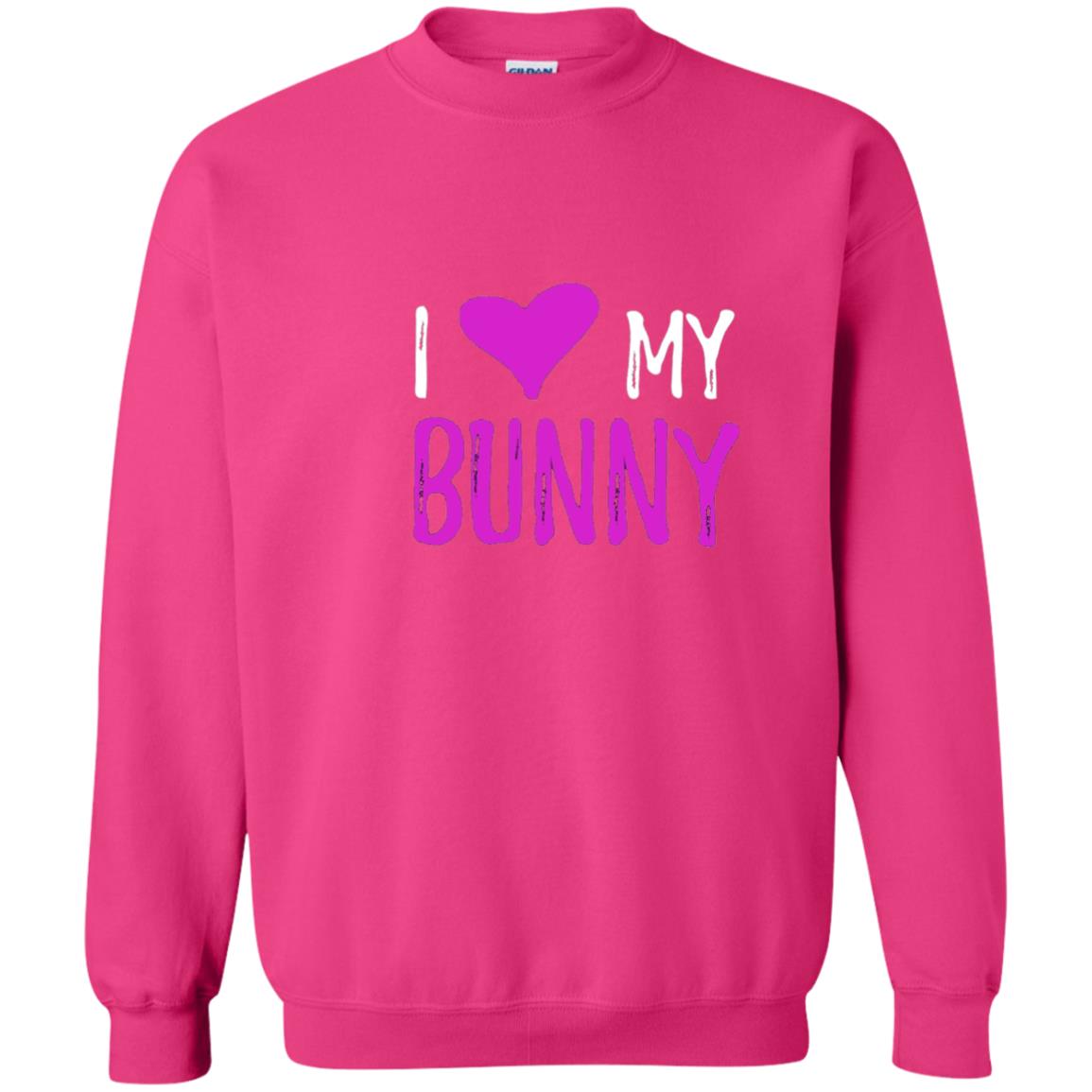 Bunny Rabbit Mom Shirt I Love My Bunny Heliconia