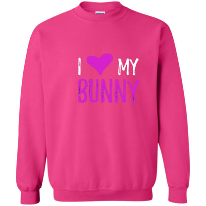 Bunny Rabbit Mom Shirt I Love My Bunny Heliconia