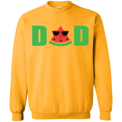 Dad Watermelon Funny Summer Melon Fruit Shirt For Daddy Gold