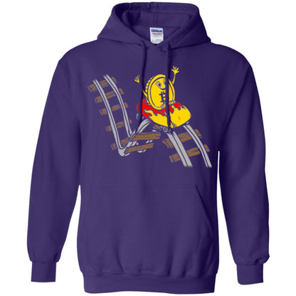 Bitcoin Rollercoaster T-shirt Purple