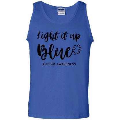 Autism Awareness Shirts Light It Up Blue Royal