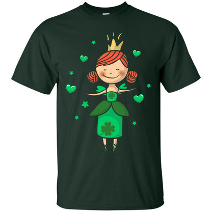 Irish Princess St. Patricks Day Gift Shirt For Girls Forest