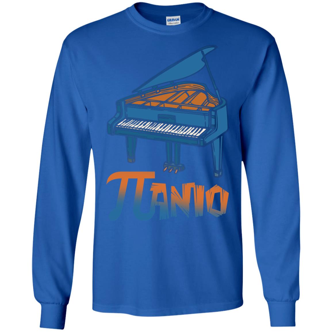 Pi Day T-shirt Funny Piano Lover Royal