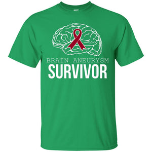 Brain Aneurysm Survivor T-shirt