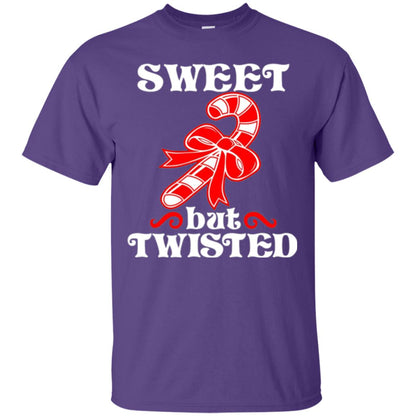 Sweet But Twisted Christmas T-shirt Purple