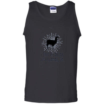 Llama Lover T-shirt I Just Freaking Love Llamas Ok Black
