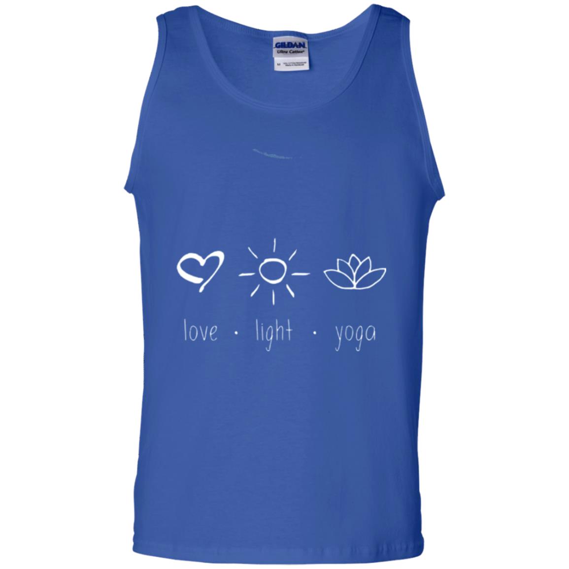 Yoga Lovers T-shirt Love Light Yoga Royal
