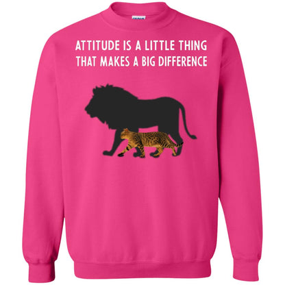 Attitude Is Little Thing That Make A Big Difference Best Quote Shirt Heliconia