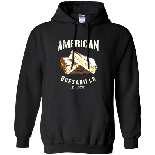 American Quesadilla Est 2018 Grilled Cheese T-shirt Black