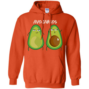 Funny Avocado T-shirt For Bros And VegansG185 Gildan Pullover Hoodie 8 oz.