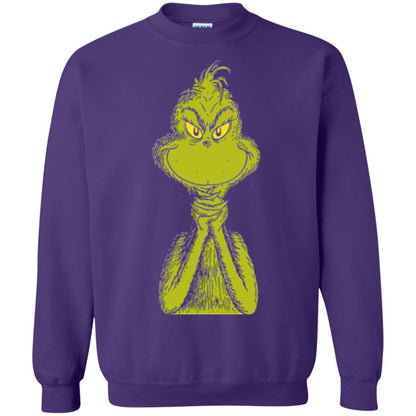 Dr. Seuss Classic Sly Grinch T-shirt Purple