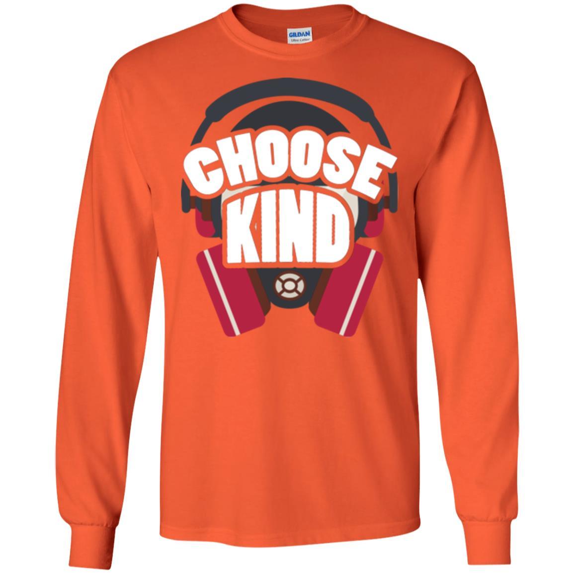 Anti Bullying T-shirt Choose Kind Orange