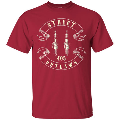 Engineer T-shirt 405 Street Outlaws Cardinal