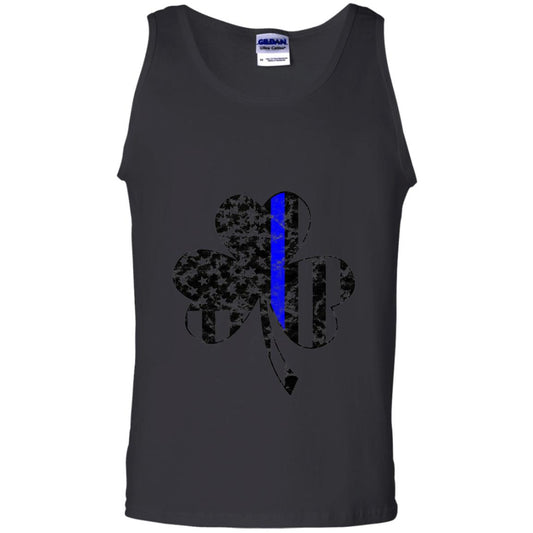 Shamrock Irish Flag St Patrick_s Day T-shirt Black