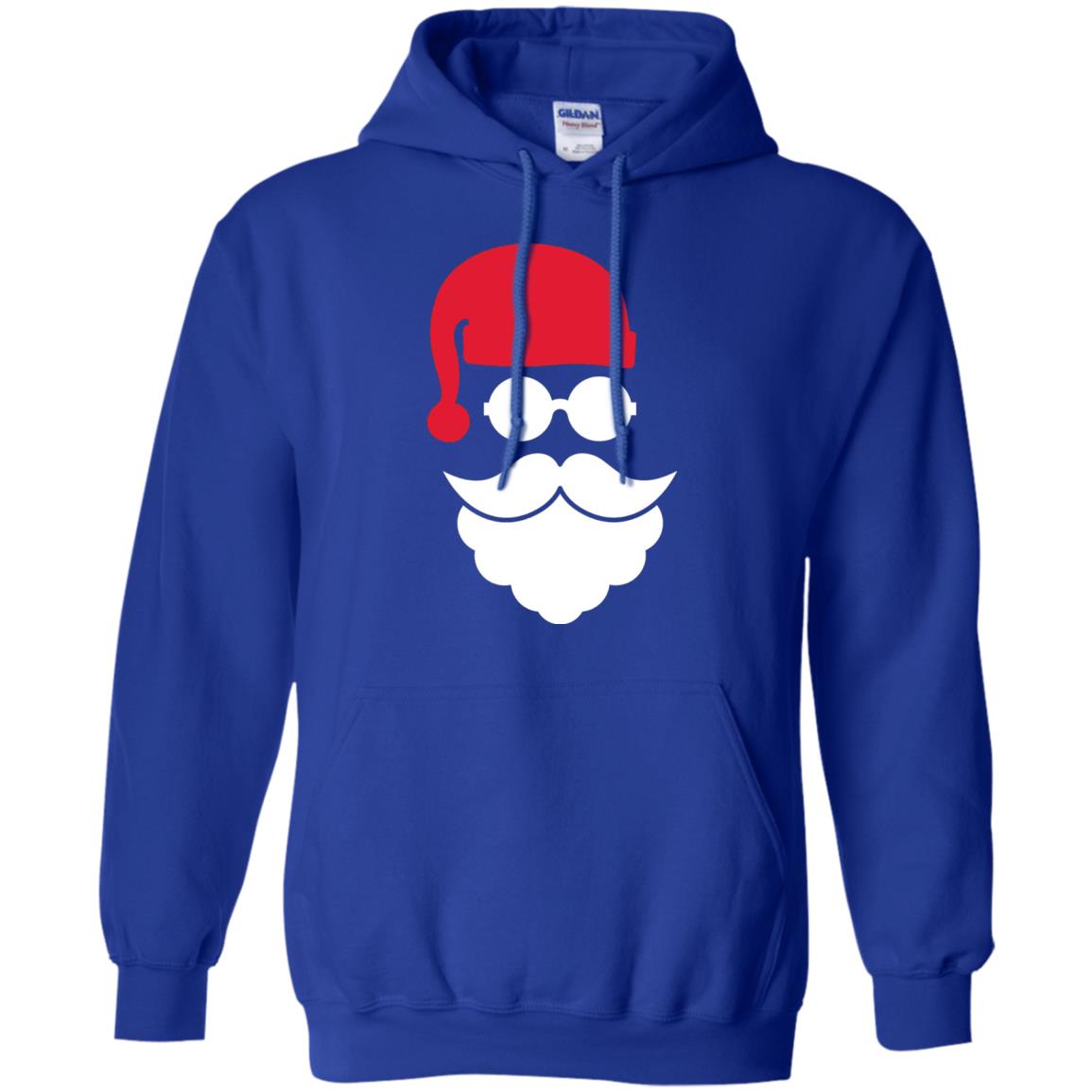 Christmas Shirt Santa Claus Face Royal
