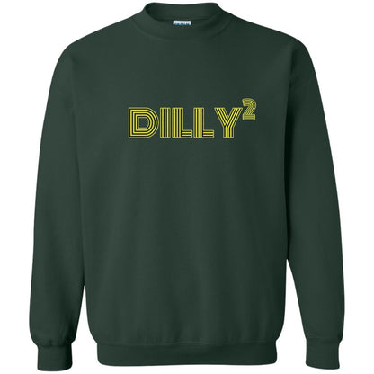 Christmas T-shirt Dilly Squared Forest Green