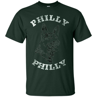Dog Lover T-shirt Philly Philly Football Underdog Fan Forest Green