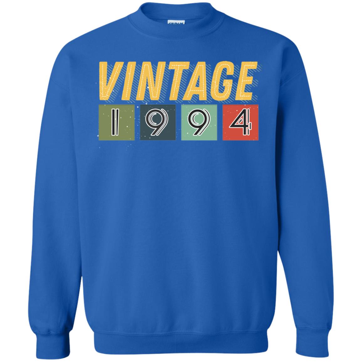 Vintage 1994 24th Birthday Gift Shirt For Mens Or Womens Royal