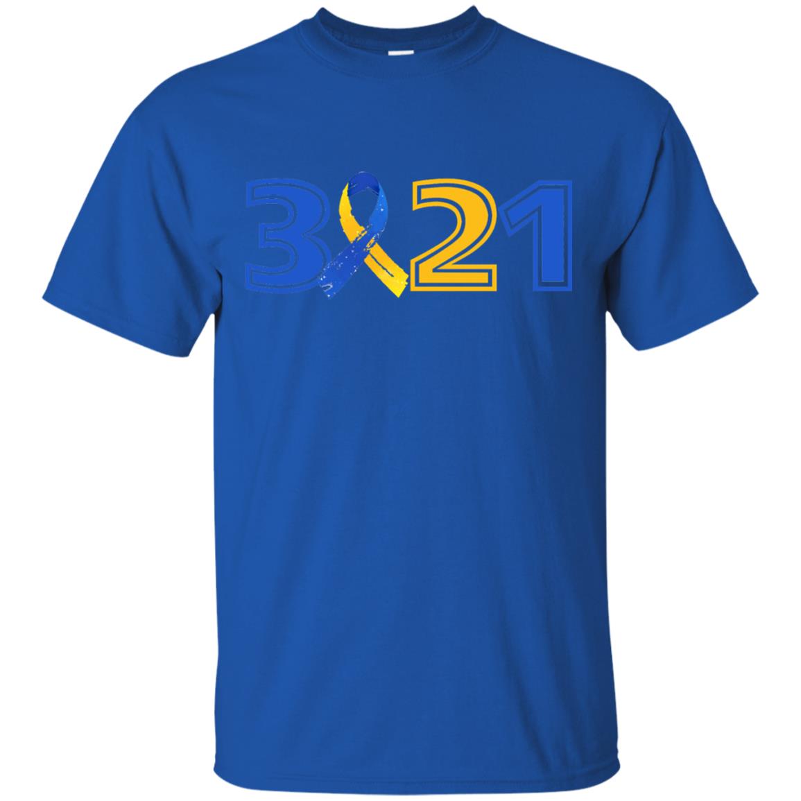 Awareness March 21 World Down Syndrome Day T-shirt Royal