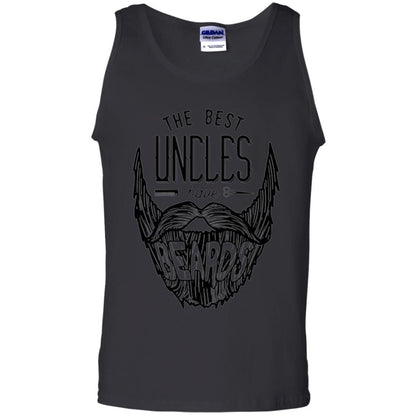Funny Uncle T-shirt The Best Uncles Have Beards Black