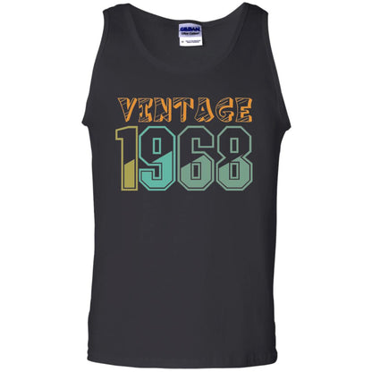 Vintage 1968 50th Birthday T-shirt Black