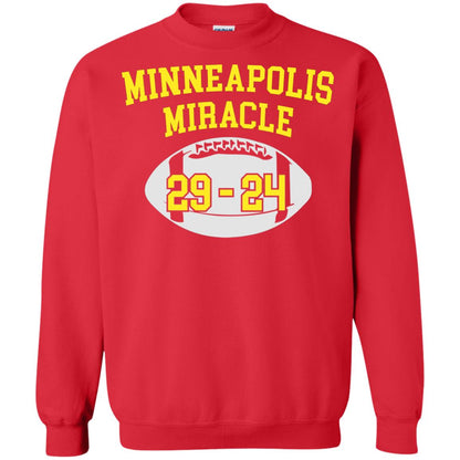Football Lover T-shirt Minneapolis Miracle Red