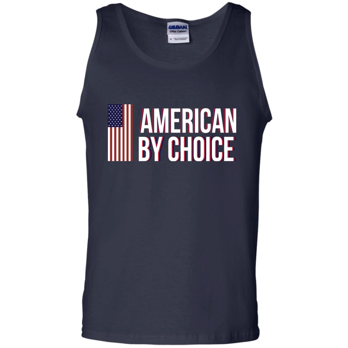 Flag Of American By Choice T-shirt Navy
