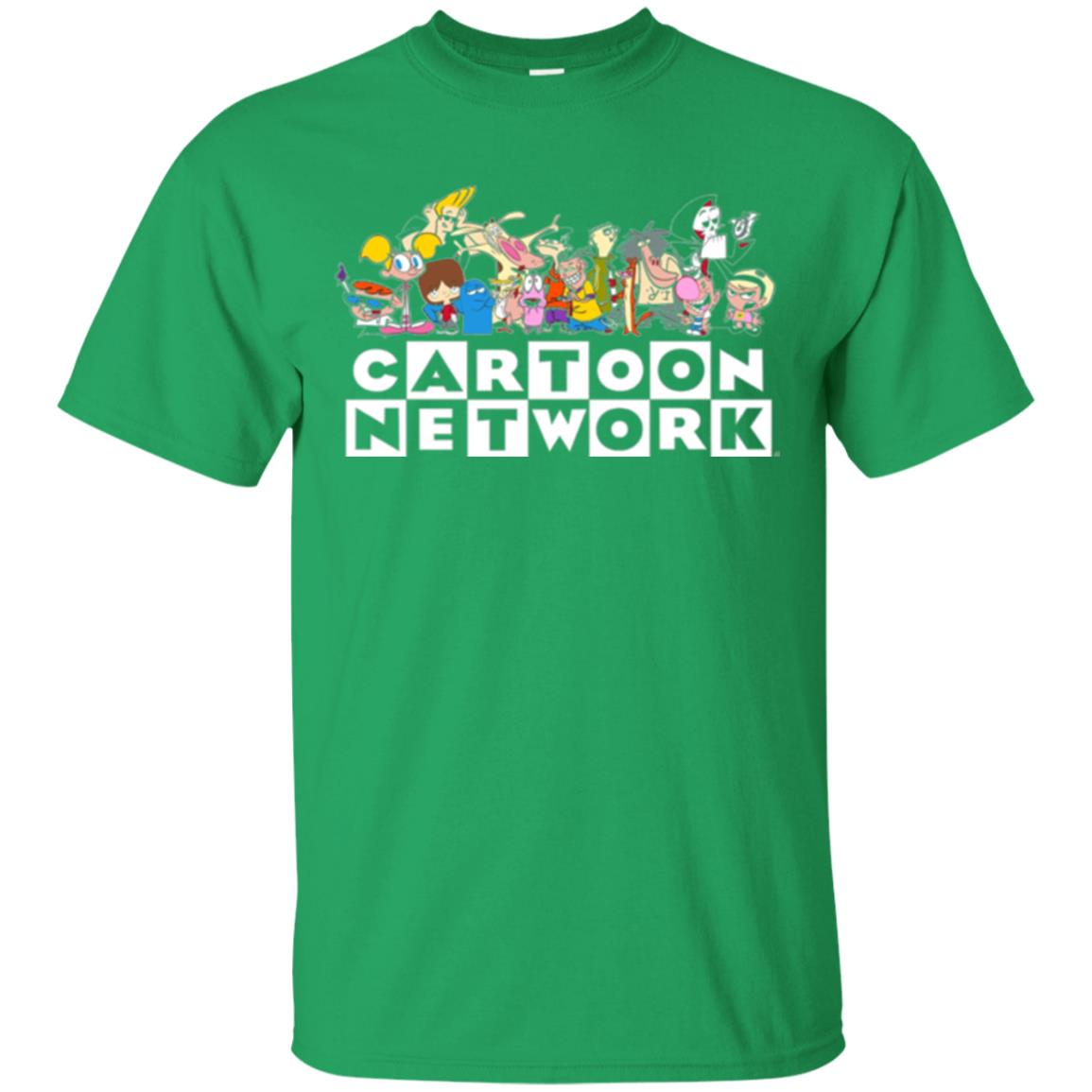 Cartoon T-shirt Classic Character Feature Irish Green