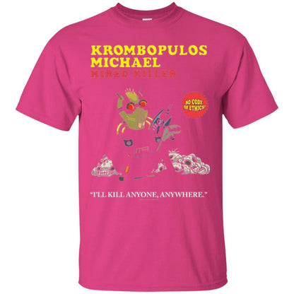 Film T-shirt Krombopulos Michael Hired Killer Heliconia