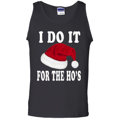 Christmas T-shirt I Do It For The Ho_s Black