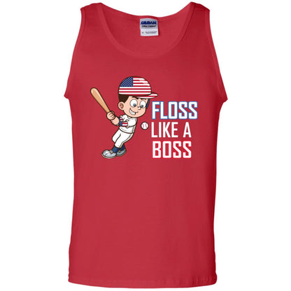 Floss Like A Boss Shirt For Baseball Players Red