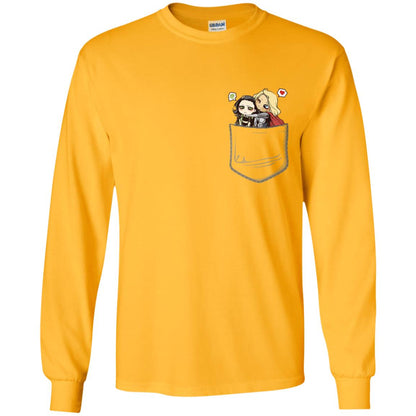 Thornloki In Pocket Movie Shirt Gold