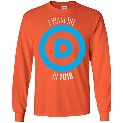 Election Resist T-shirt Vote Democrat 2018 Orange