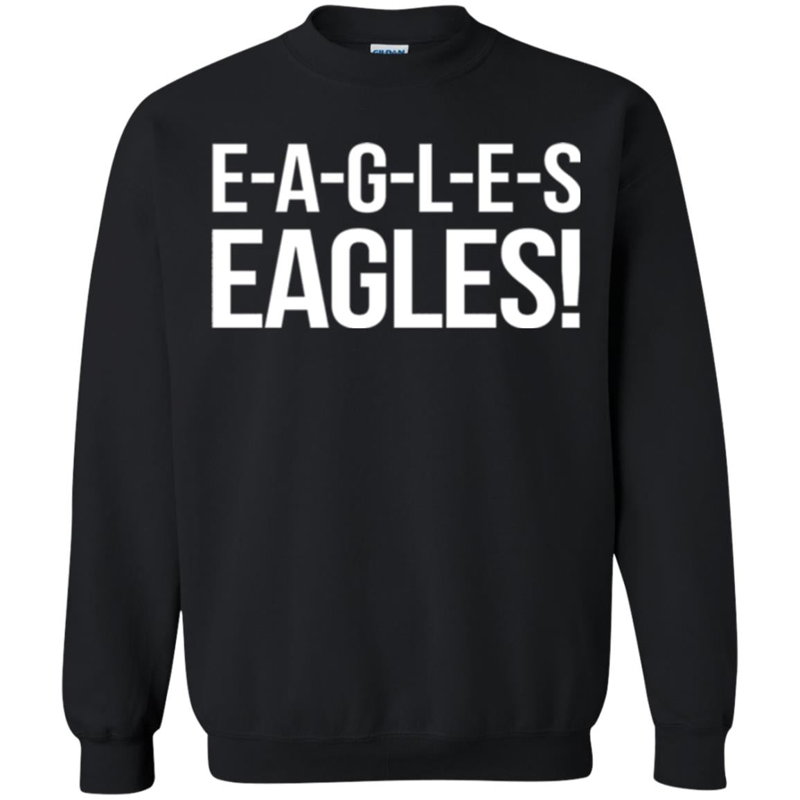 E-a-g-l-e-s Eagles Chant T-shirt Black