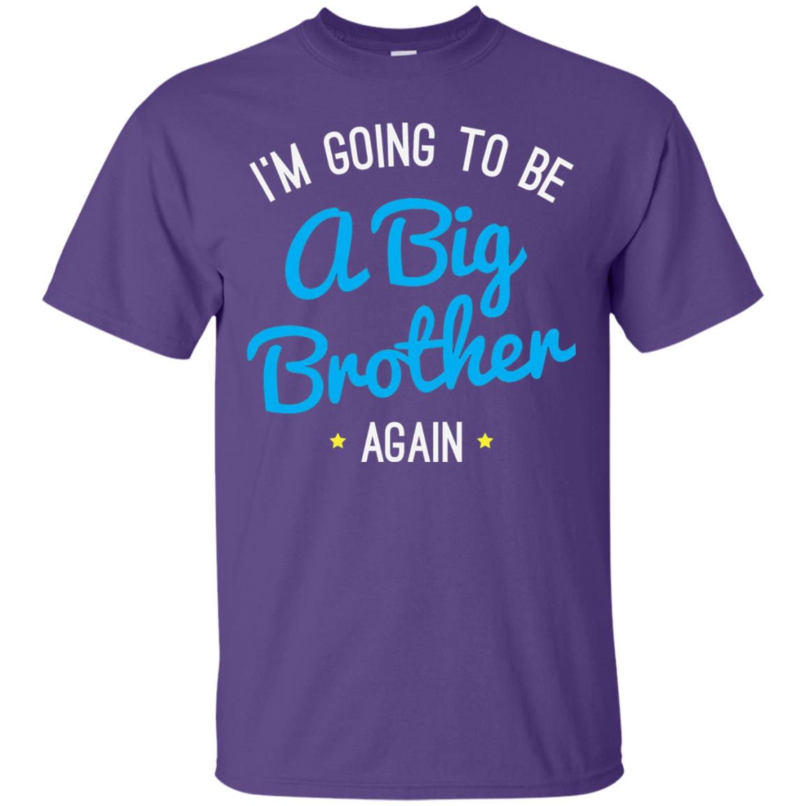 Big Brother Again T-shirt Happy New Baby Purple