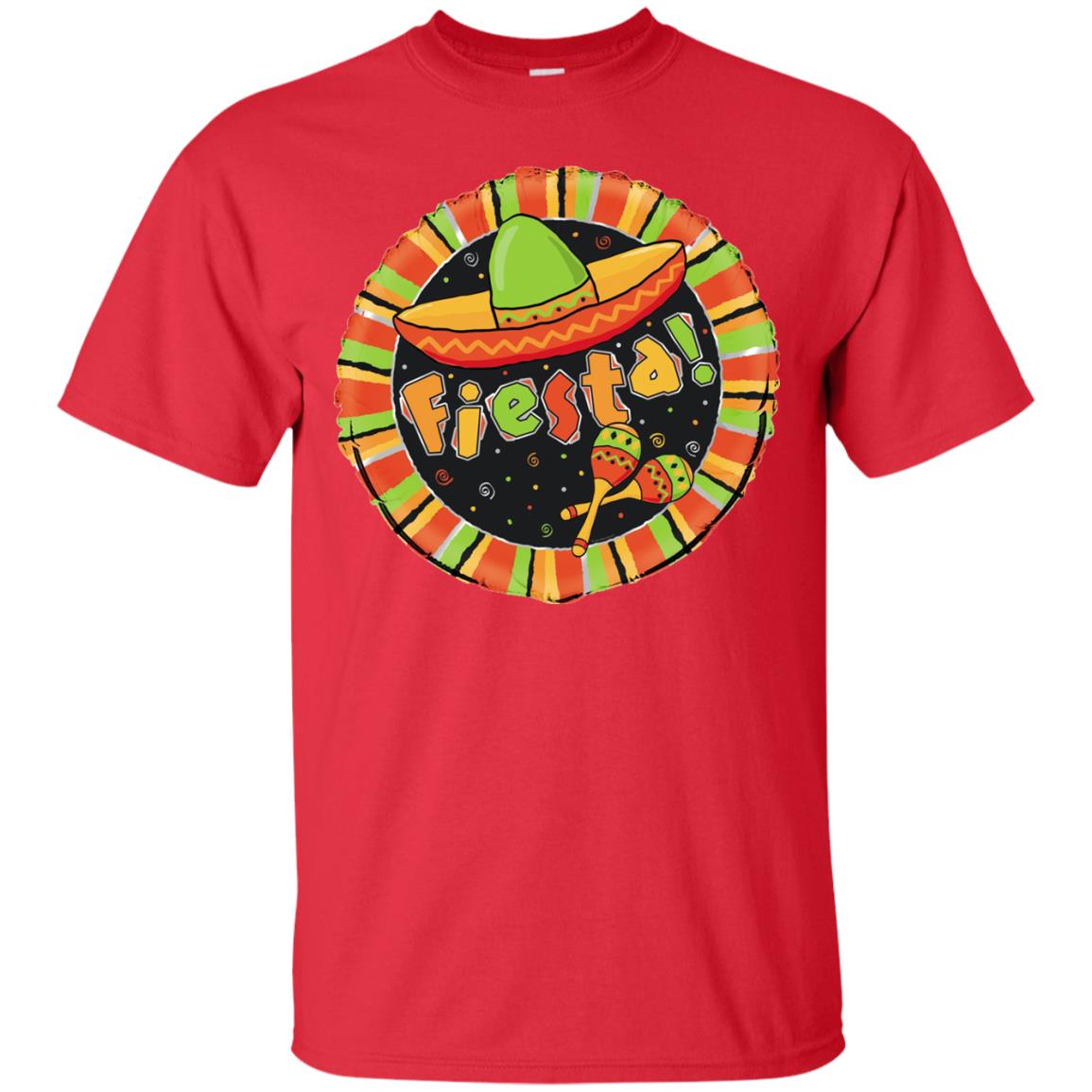 Fiesta Cinco De Mayo Mexican Festival Shirt Red