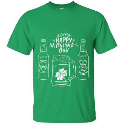 Happy St. Patrick_s Day Drinking Beer St Patrick_s Day T-shirt Irish Green