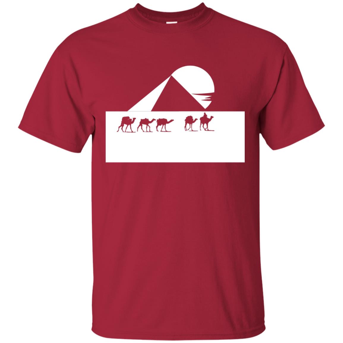 Egyptian Great Pyramid Of Giza T-shirt Cardinal