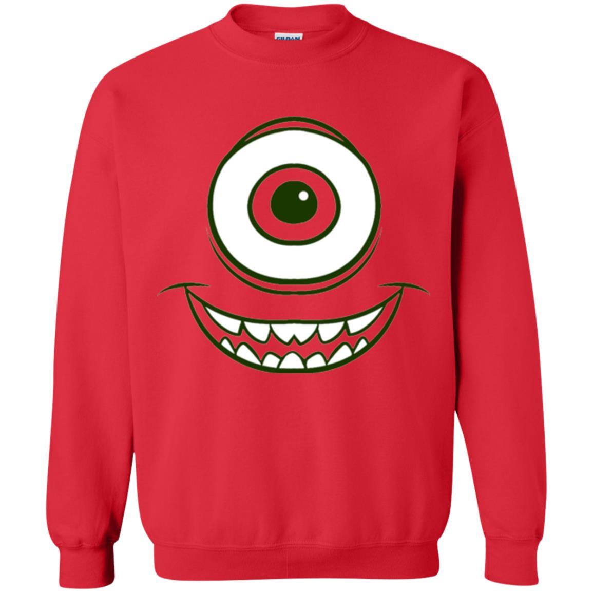 Cartoon T-shirt Mike Wazowski Eye Graphic Red